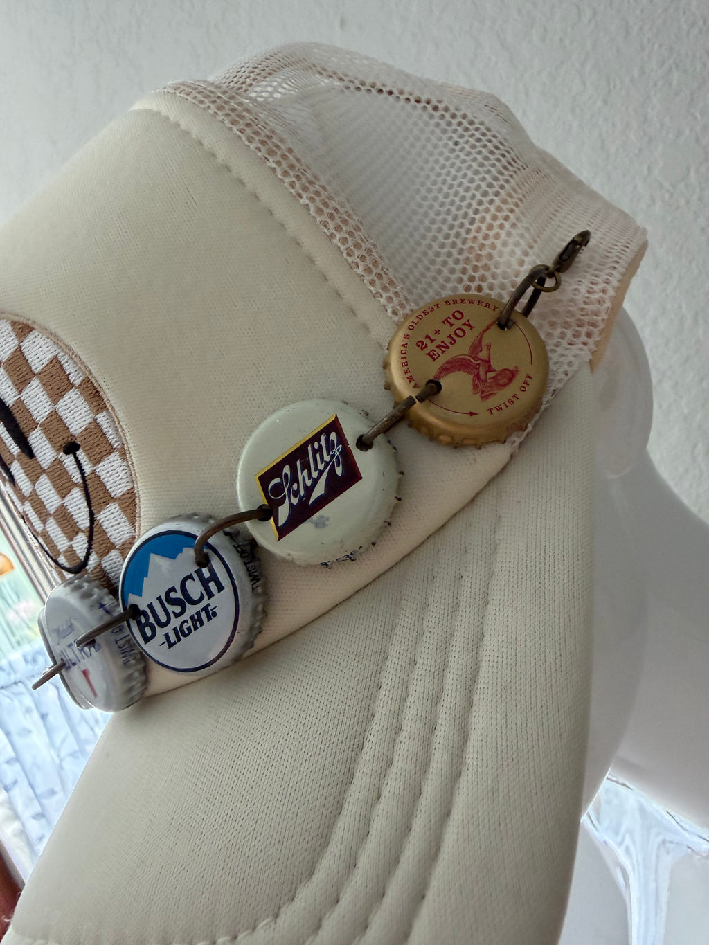 Beer Cap Hat Chain