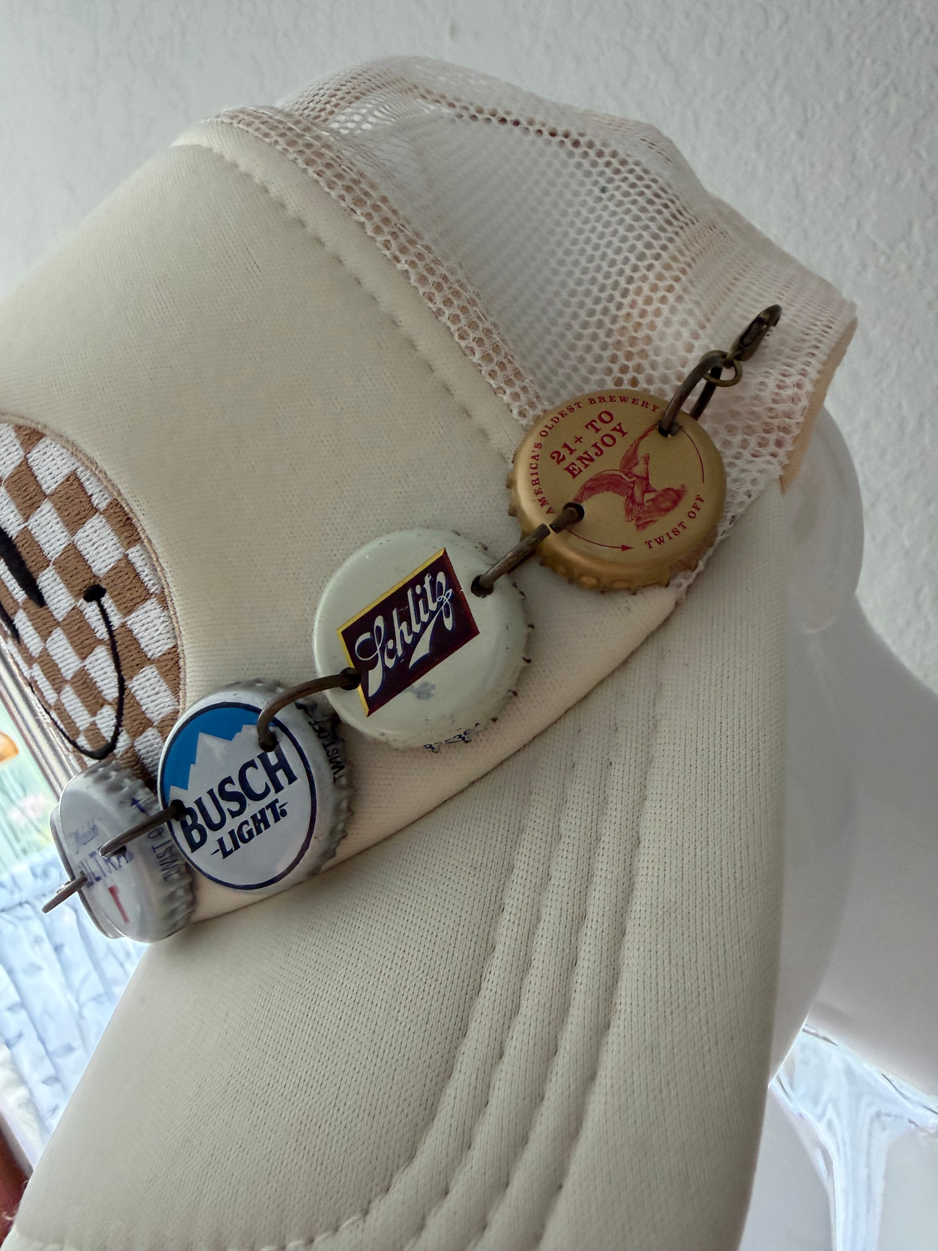 Beer Cap Hat Chain