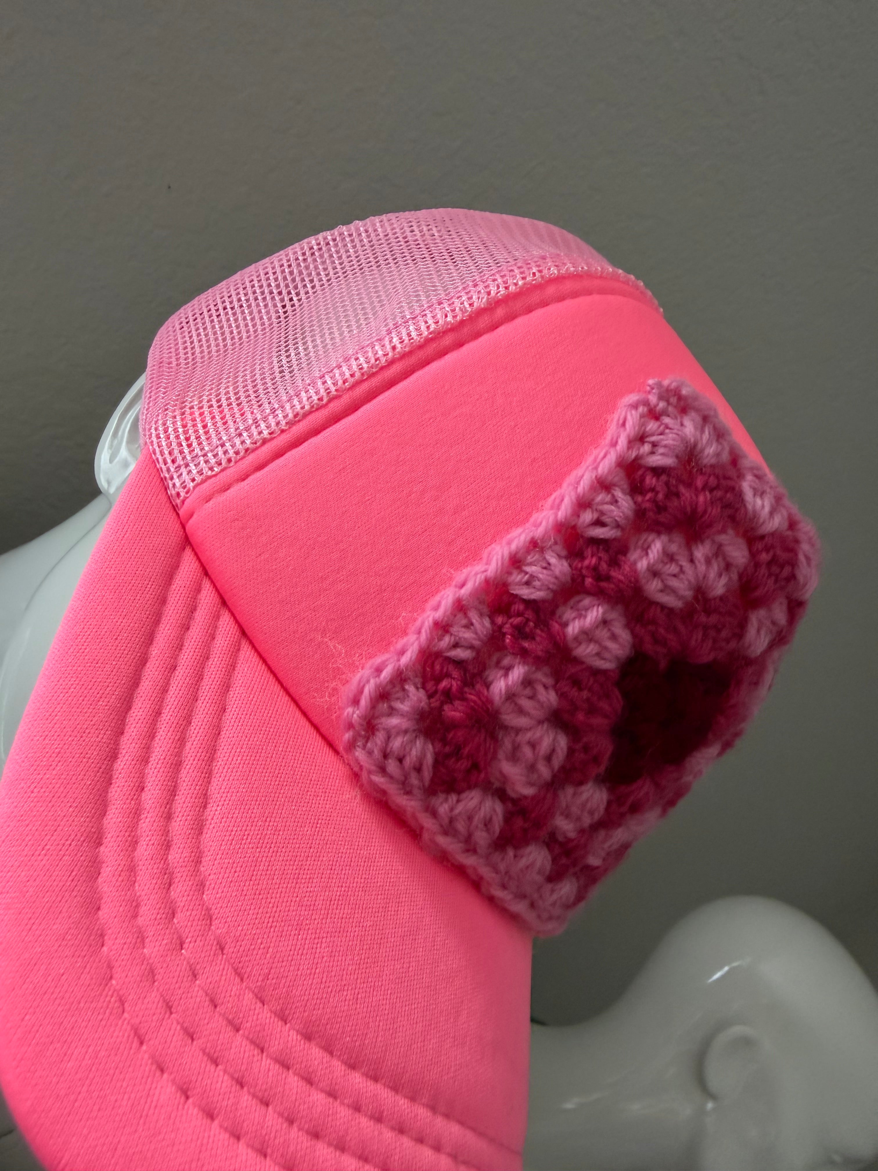Granny Square Patch Trucker Hat