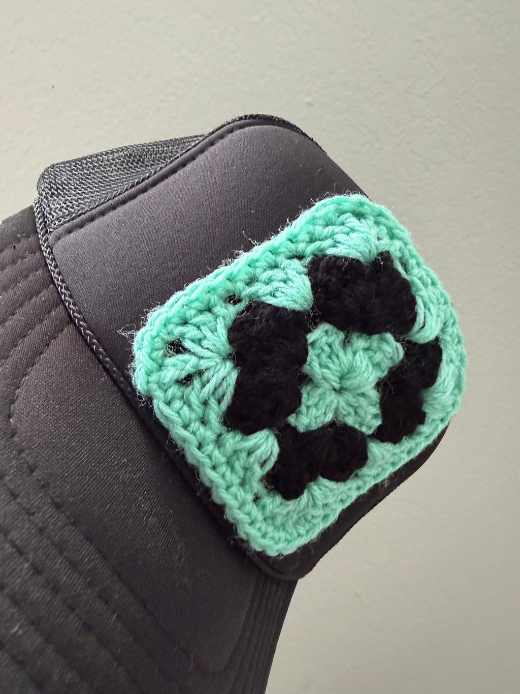 Granny Square Patch Trucker Hat